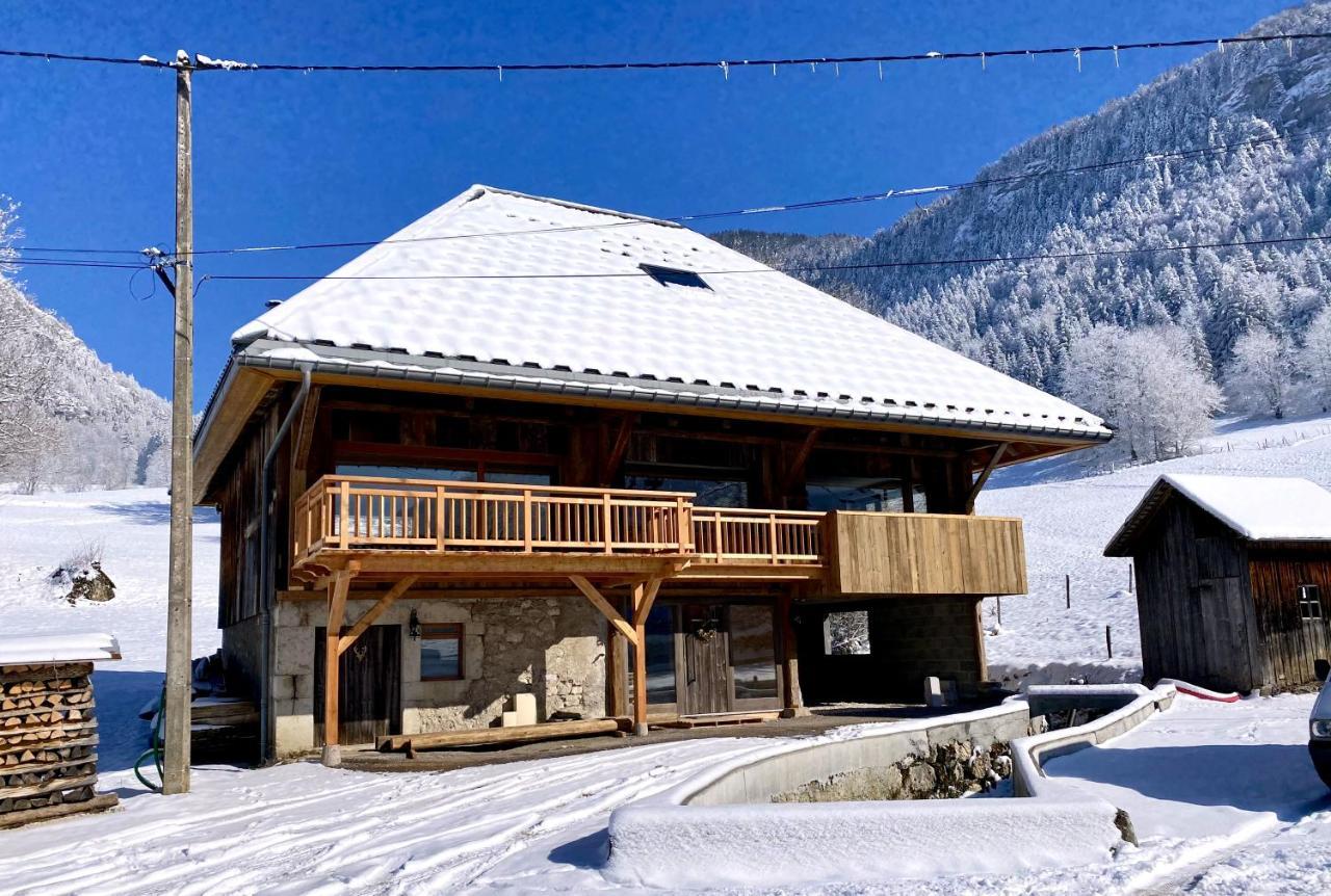 La Grange Au Ruisseau Villa Bellecombe-en-Beauges Exterior photo